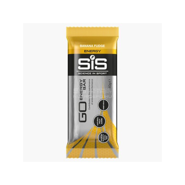 SiS GO ENERGIASZELET - 40g - BANÁN KRÉM
