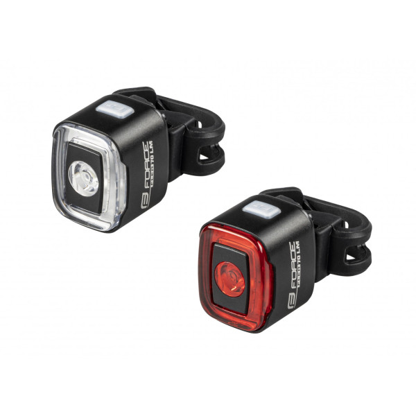Force villogó készlet FLEA 200 LM, USB első+hátsó