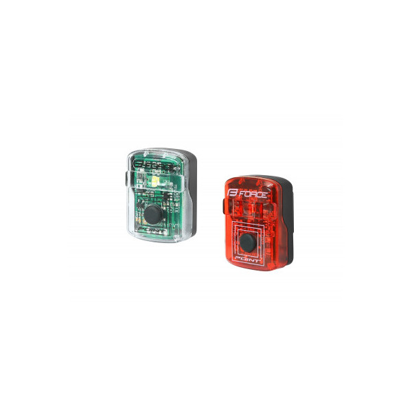 FORCE villogó készlet POINT USB elöl + hátul