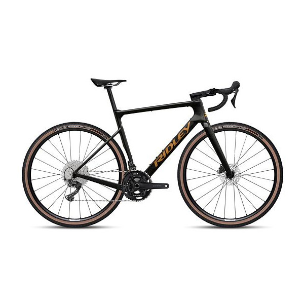 RIDLEY ASTR SHIMANO GRX600 1x12 (Black Metallic/Bronze Gold)
