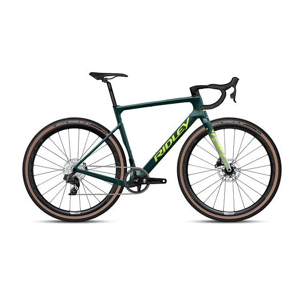 RIDLEY ASTR GRX600 1x12 (Storm Green Metallic/Lime Green)